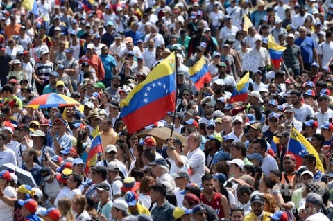 美國與哥倫比亞聯合聲明支持瓜伊多「總統」，譴責俄國軍事干預。