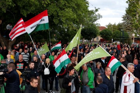 匈牙利反羅姆人的情緒在極右翼政黨組織的示威活動下日益高漲。