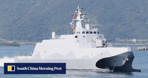 台灣週五開始大規模生產其沱江級導彈護衛艦。