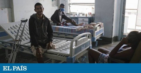 Una habitación de un hospital de Caracas.