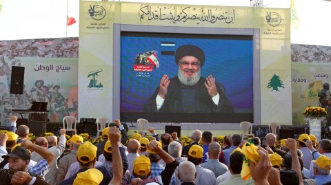 Hezbollah chief: 'We will down Israeli drones in Lebanon skies'