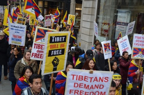 Tibetan-MArch-10-Protest