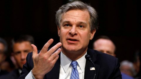 FBI chief says China is blackmailing dissenters in US to force them back home