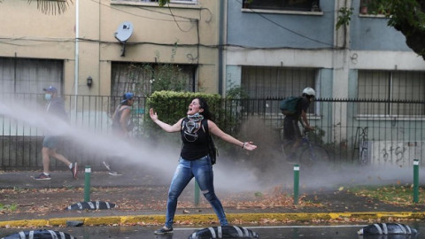 Protests-after-police-officer-shot-street-juggler-dead-in-the-southern-area-of-Panguipulli-in-Santiago