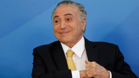 Brazil's President Charged in Corruption Probe