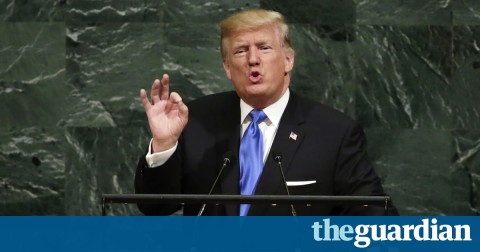 Donald Trump threatens to totally destroy North Korea in UN speech