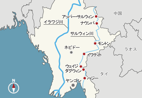 緬甸地圖