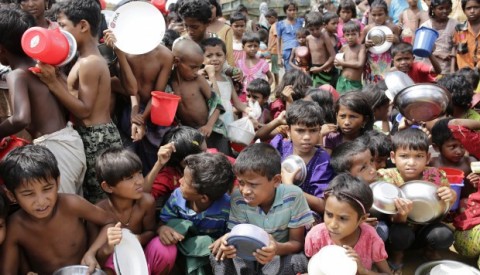 Rohingya refugees include 14,000 lone children