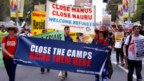 Protesters March in Australia to Allow Asylum Seekers In