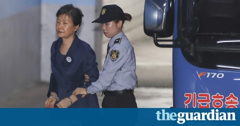 Ex-South Korea president decries corruption trial as 'political revenge'