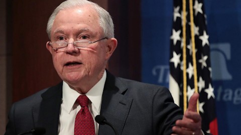 Sessions slams judges for blocking Trump policies