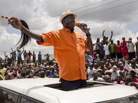 Kenya's opposition leader slams 'sham' election re-run and calls for third vote