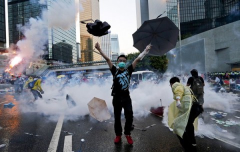 一樣的香港雨傘革命卻有不同報導？學者南加大說分明