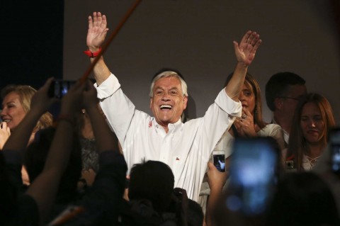 Ex-President Pinera leads Chile vote, but faces runoff