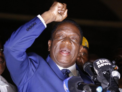Mnangagwa: 'Today we are witnessing the beginning of a new democracy'