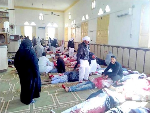 埃及遭恐攻 清真寺235死109傷 