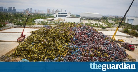 Chinese bike share graveyard a monument to industry's 'arrogance'