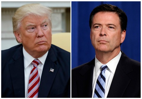 James B. Comey tweeted about freedom of the press — minutes after Trump attacked CNN