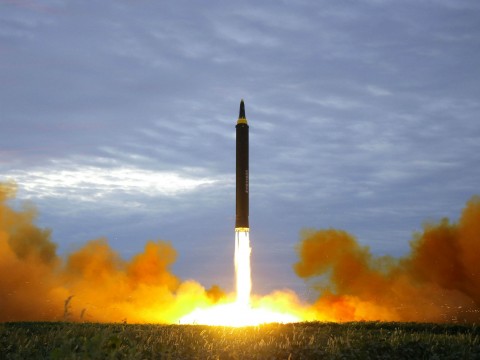 North Korea's latest missile launch puts Washington DC in range for first time, says expert