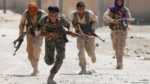 Syrian Kurds seize territory from IS with US, Russian support