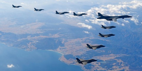 Impressive photos of the US and South Korea's massive air drills that should have North Korea on edge