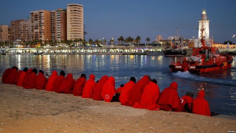 Spain Rescues 104 Migrants Crossing Mediterranean Sea