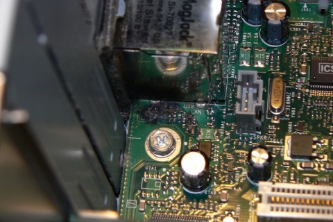 A damaged circuit board. (Flickr) 