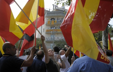 In the town where the flame of Catalan independence was lit, people hope the vote can set Spain free from its past