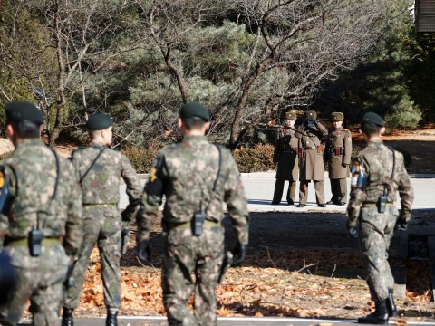 North Korean soldier defects to the South