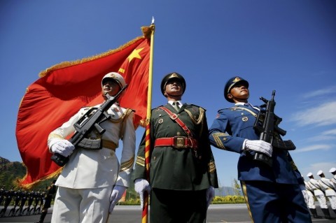 中国軍機の台湾周回飛行、中国側は「定例演習」と主張