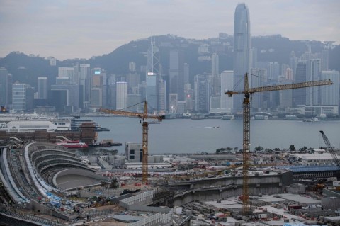 興建中的廣深港高鐵(連接廣州、深圳和香港) 部分香港的車站將適用中國法律 香港民主派反彈