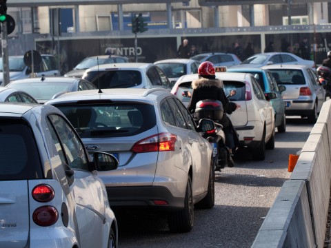 Northern Italian cities have temporarily banned certain vehicles in an effort to curb pollution. Photo: Getty Images