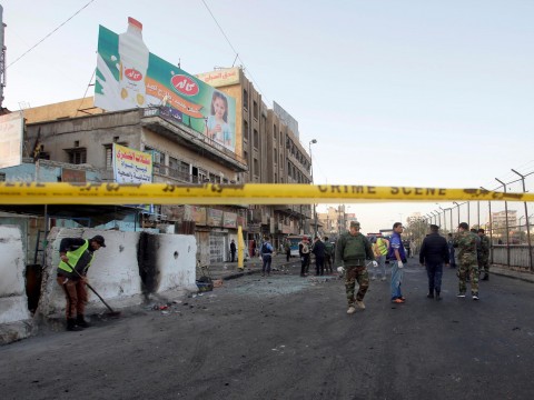 Suicide attacks in Baghdad kill at least 38
