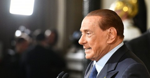 Berlusconi says he has three names in mind for PM if his Forza Italia party wins the election | Vincenzo Pinto/AFP via Getty Images