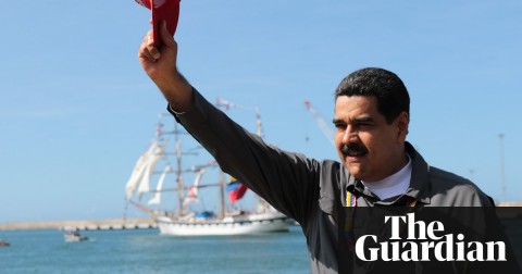 “The future is now,” President Nicolás Maduro said in a recent speech promoting the digital currency. “Venezuela is moving forward as en economic powerhouse.” Photograph: Miraflores Press Handout/EPA