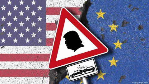USA/EU Trade War. Image: Imago/Ralph Peters