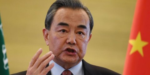 China's Foreign Minister Wang Yi. Photo: Greg Baker/AFP/Getty Images