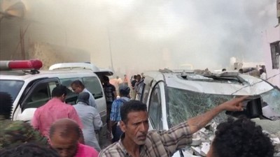 イエメン政府拠点で自爆攻撃、子ども含む6人死亡 ISが犯行声明