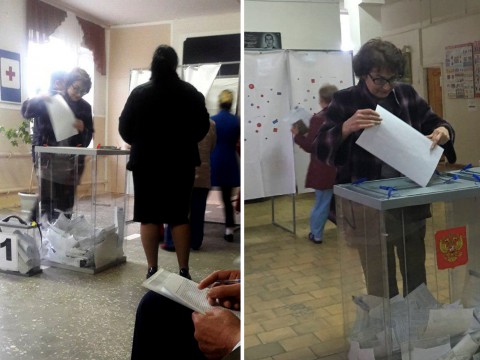 俄羅斯大選顯示許多重複投票，選舉官員辯稱可能是看到「可能是雙胞胎」