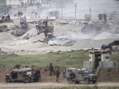 在「巴勒斯坦土地日」預計將有大型示威活動，以色列政府已經在加薩走廊佈署百名狙擊手