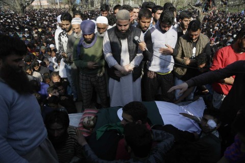 喀什米爾爆發「反印度」抗議活動造成傷亡