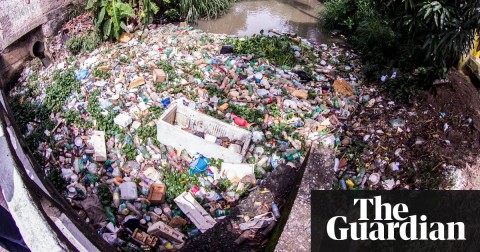  River Tejipio and plastic pollution in Recife, Brazil Photograph: Moisés Lopes/Tearfund