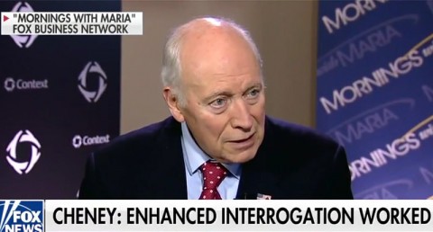 Former Vice President Dick Cheney -- screengrab