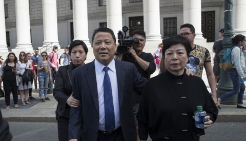 Macau billionaire real estate developer Ng Lap-seng has been sentenced to four years in a US prison for offering a US$1.7 million bribe to UN officials. Photo: AP 