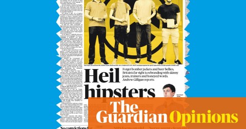 When 'hipster fascists' start appearing in the media, something has gone very wrong