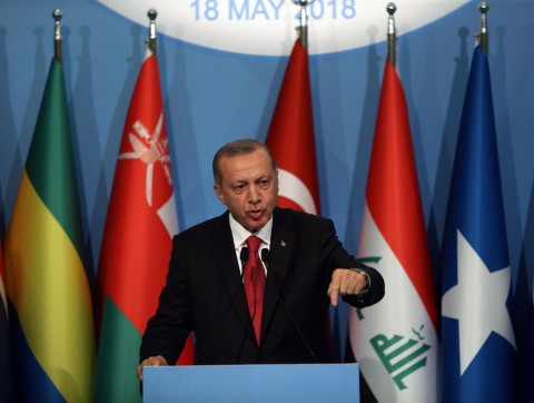 土耳其總統Recep Tayyip Erdogan