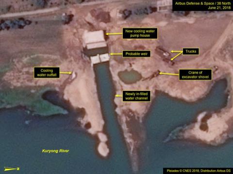 Pictures suggest North Korea making 'rapid' upgrades to nuclear research site
