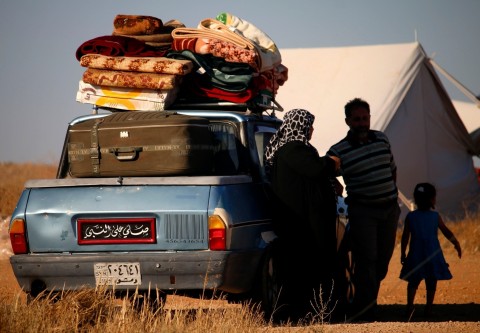シリア南部の避難民27万人超える 政府軍攻勢で急増 国連発表