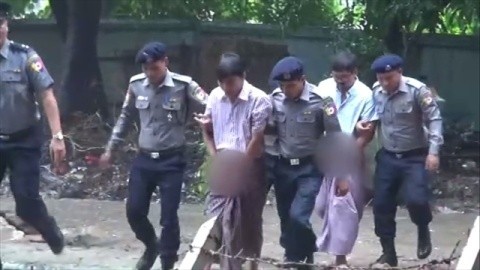 ミャンマー裁判所、ロイター記者２人の公判開始決定