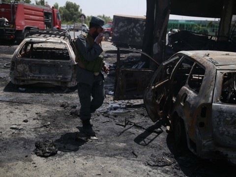 Afghanistan suicide bomb attack kills 12 people including children